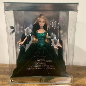 2004 special edition holiday Barbie emerald green new in box